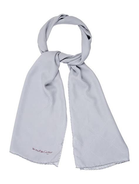 cartier logo scarf.